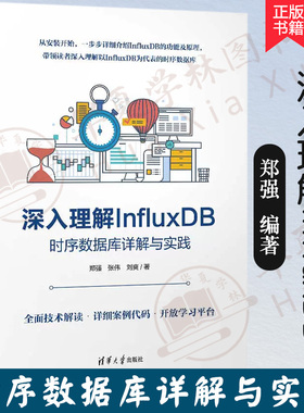 正版新书 深入理解 InfluxDB 时序数据库详解与实践 郑强 张伟 刘爽 物联网采集工程师运维工程师教材书 时序控制 清华大学出版社