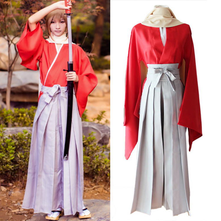 银魂剧场版完结篇红色和服 冲田总悟cos服 动漫cosplay服装围巾在类目 模玩/动漫/周边/cos/桌游, Cosplay服饰/道具/服务, Cosplay女装中 - 来自Buy2taobao.com提供专业的淘宝代购服务