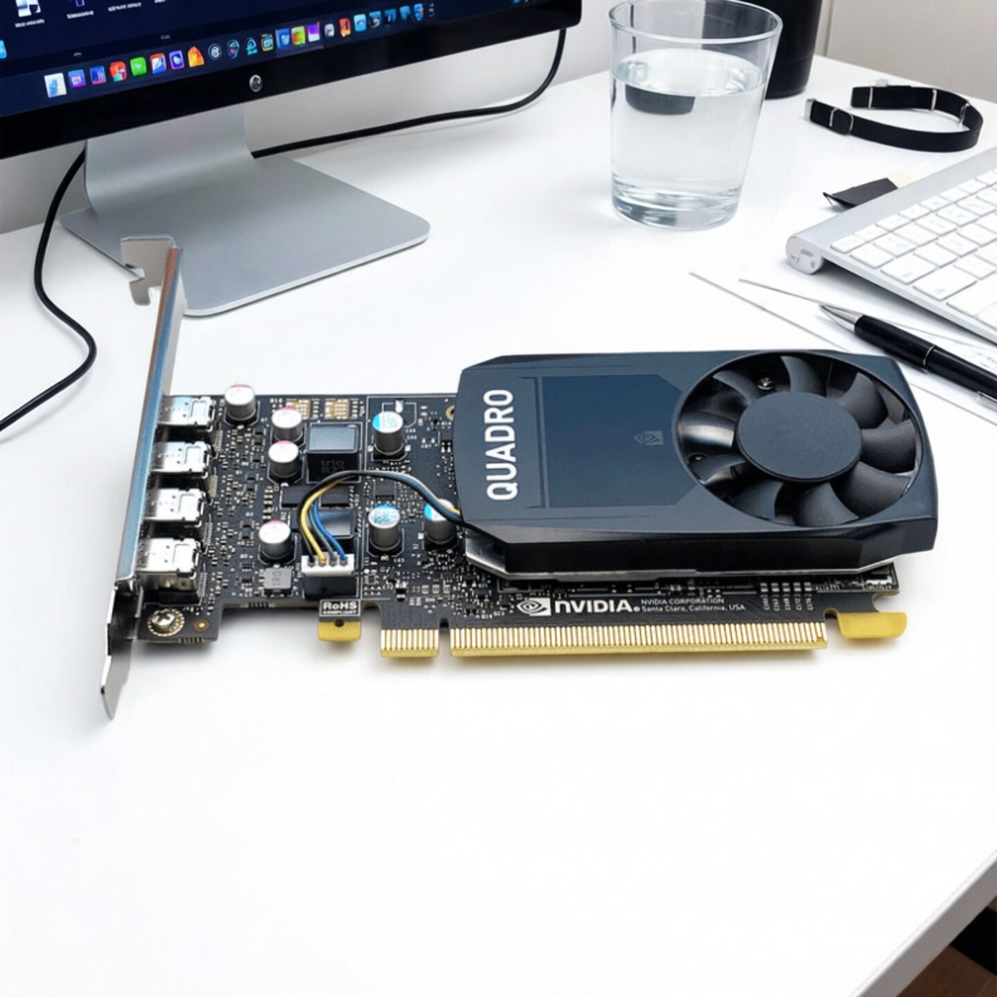 原装正品Quadro P620 2G专业图形CAD平面绘图VR设计编辑渲染智能图片