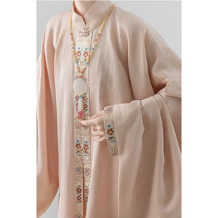 见卿 短衫 原创汉服明制立领对襟琵琶袖 上衣窄袖 女 弓袋袖 堂春三月