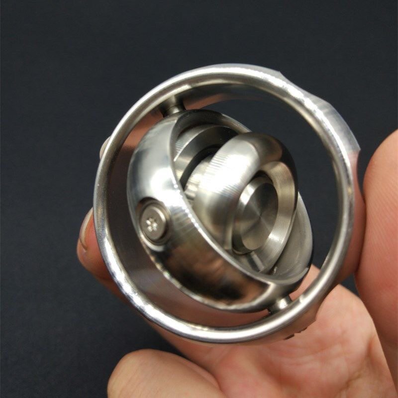 mechforce edc 3D金属指尖陀螺仪减压螺旋解减压玩具黑科技腕力器