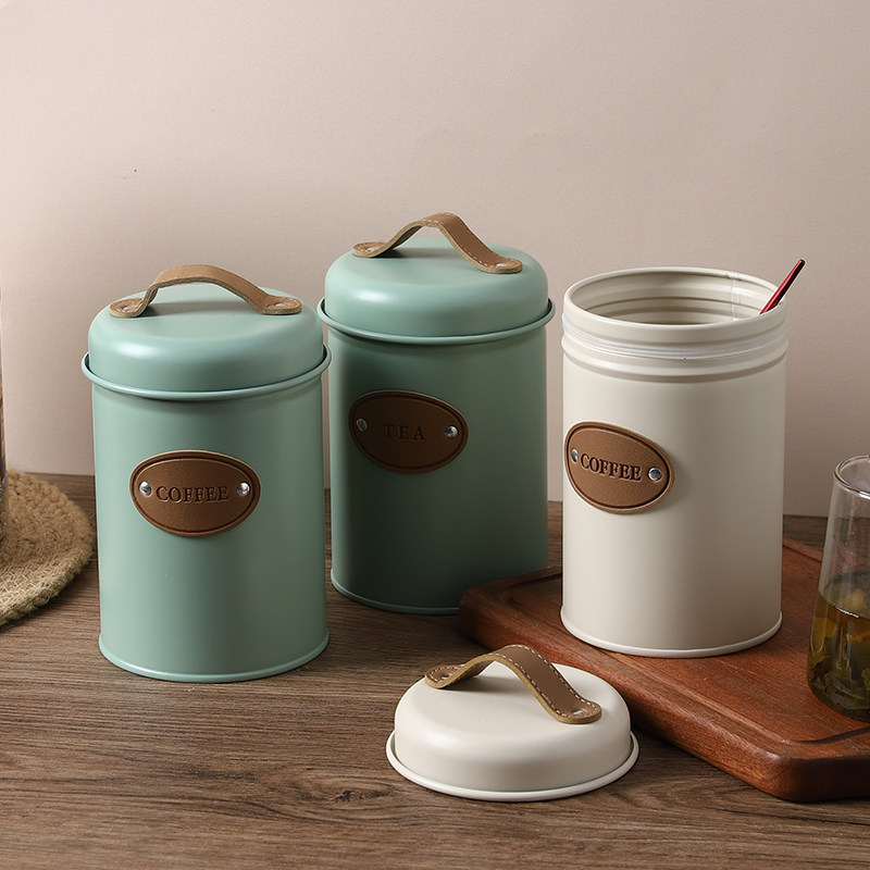 高档密封罐饼干糖果铁盒厨房收纳罐茶叶咖啡豆食品防潮储物罐礼盒,厨房/烹饪用具,密封罐,淘宝优惠券,粉丝福利购,淘宝优惠卷