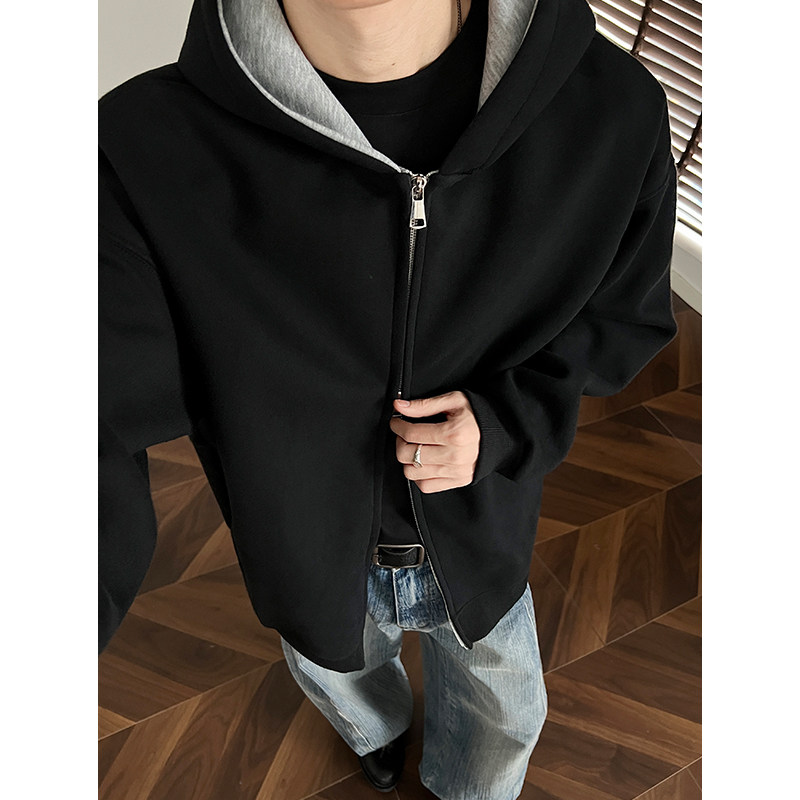 市场好版本460克重磅加厚连帽卫衣男潮牌外套A456-WY7708-P55特b,女装短外套,电商A456（原C415）