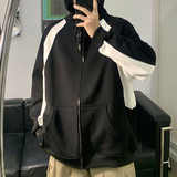 赛车服卫衣男士春秋中性宽松开衫重磅学生百搭外套A456-WY97-P65，女装短外套，电商A456（原C415）