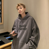 现货420高克重秋冬三条杠麂皮绒连帽卫衣外套紫JP605-P58特，女装短外套，电商A456（原C415）