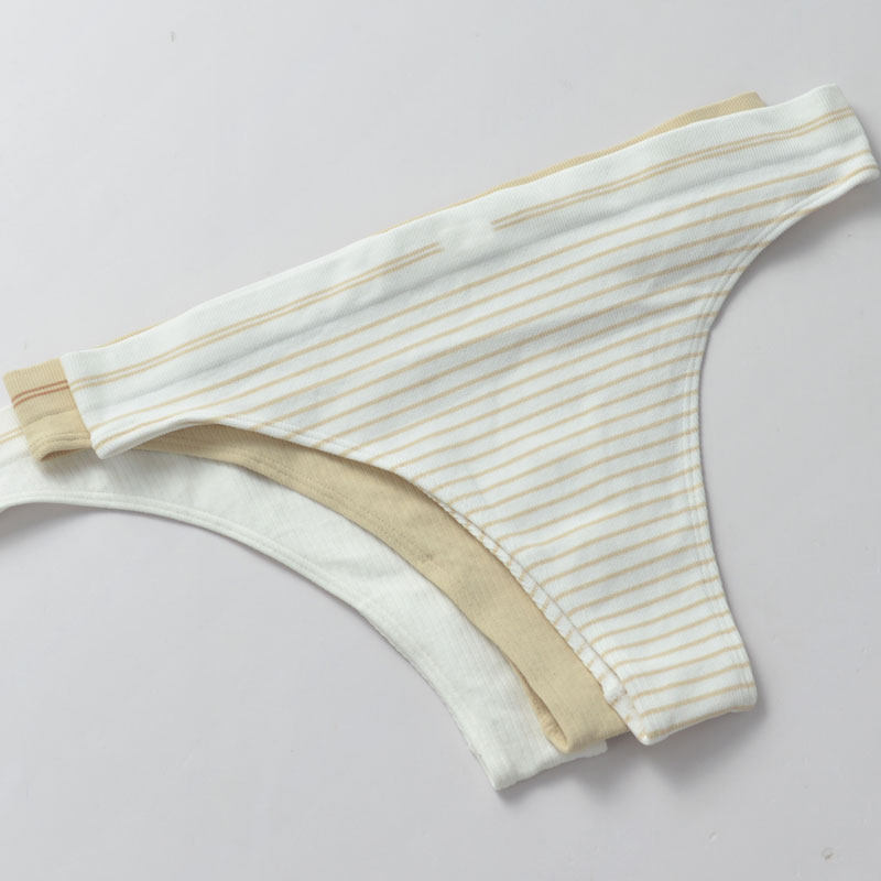 夏季O巴西式半丁字裤女内裤半包臀小三角无缝BRAZILIAN