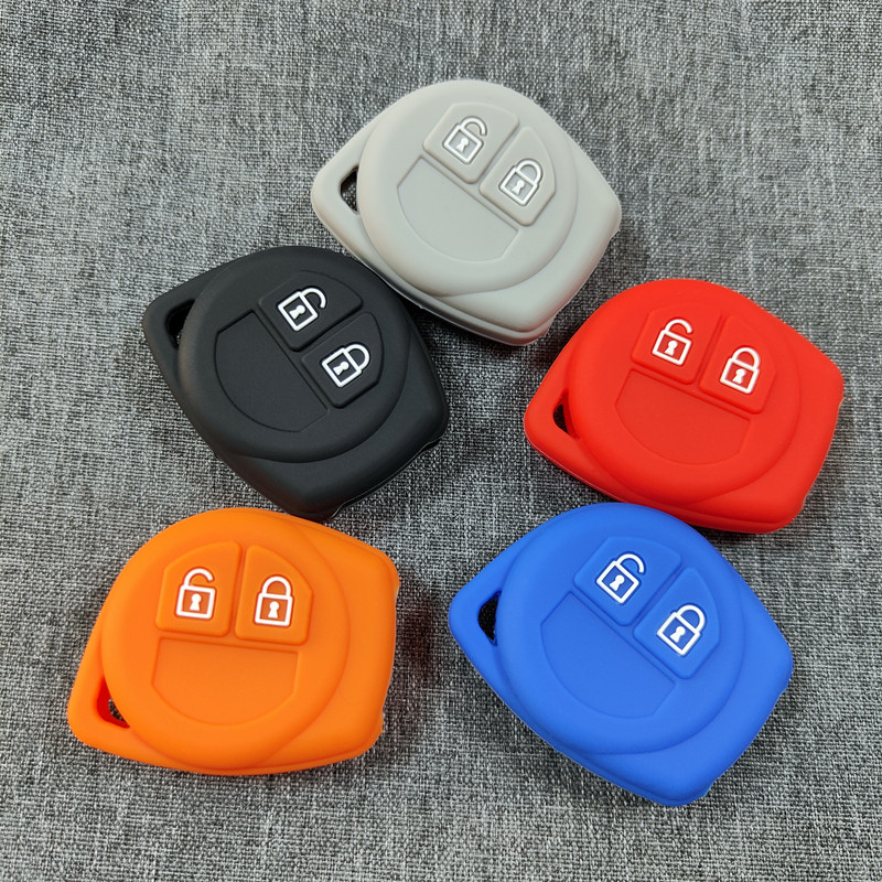 适用于铃木雨燕奥拓吉姆尼硅胶钥匙套启悦天语SX4车遥控器保护包