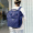 Dark blue backpack without lever