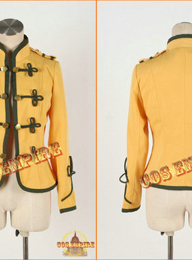 舞台海贼战队豪快者露卡·米露菲/豪快黄COSPLAY cos服 动漫游戏