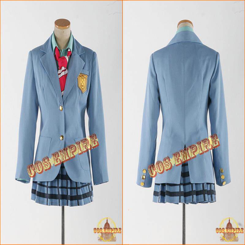 四月是你的谎言宮宫园薰COSPLAY cos服 动漫游戏可定制日本