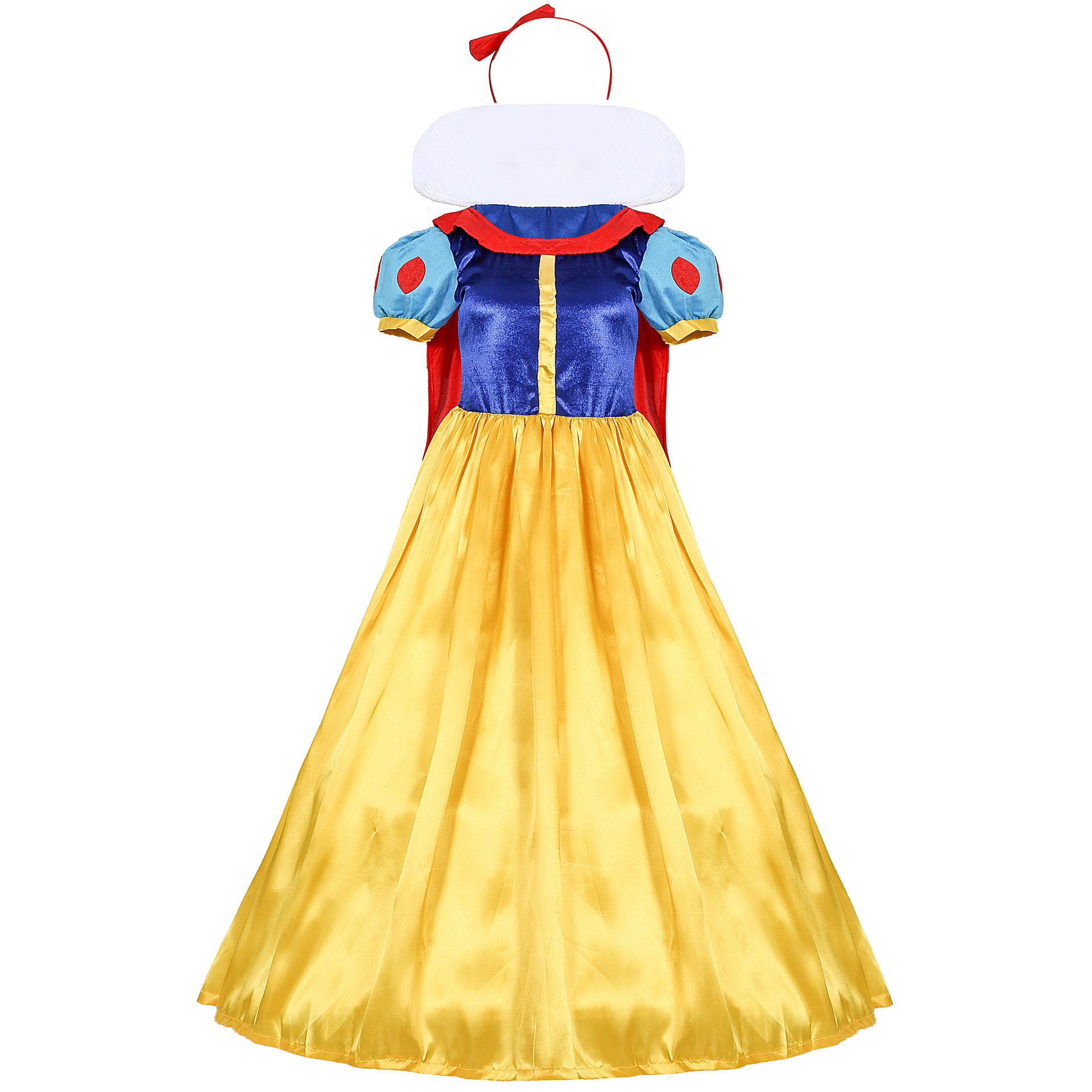 欧美女士性感披风白雪公主服装 万圣节女角色扮演游戏制服套装