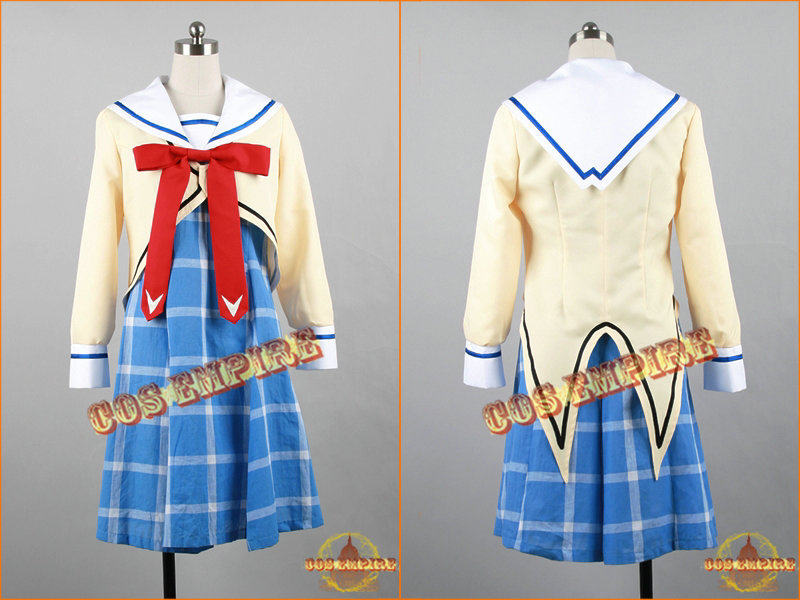 D.C.II 风见学园女子制服校服 朝仓音姬COS服cosplay可定制动漫
