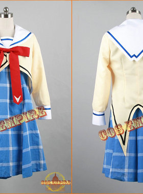 D.C.II 风见学园女子制服校服 朝仓音姬COS服cosplay可定制动漫