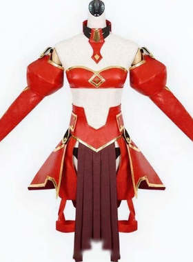 皮质 Fate/Apocrypha 红之Saber 莫德雷德 cosplay服装