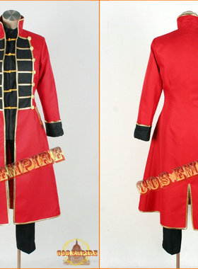 银魂 神威 偶数或奇数 红风衣 COSPLAY cos服 动漫游戏可定制日本