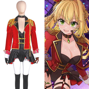 fate FGO尼禄saber闪闪祭礼装偶像打歌服概念礼装cosplay服可定制
