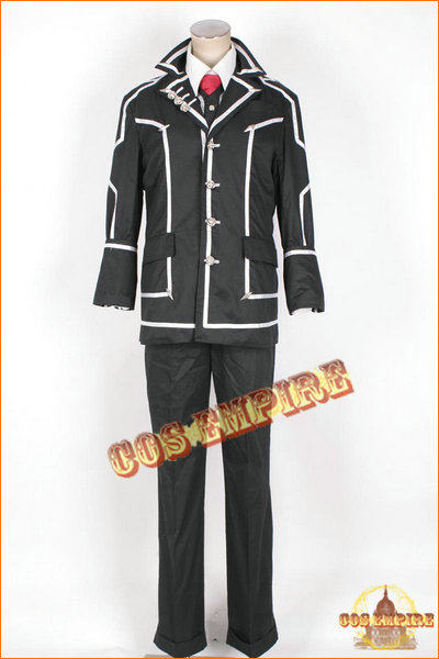 吸血鬼骑士黑主学园日间部男子制服男装校服黑色COSPLAY服可量身