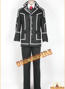 吸血鬼骑士黑主学园日间部男子制服男装校服黑色COSPLAY服可定制