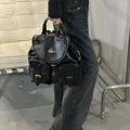 Vintage-Inspired, Niche Biker Backpack with Multiple Pockets