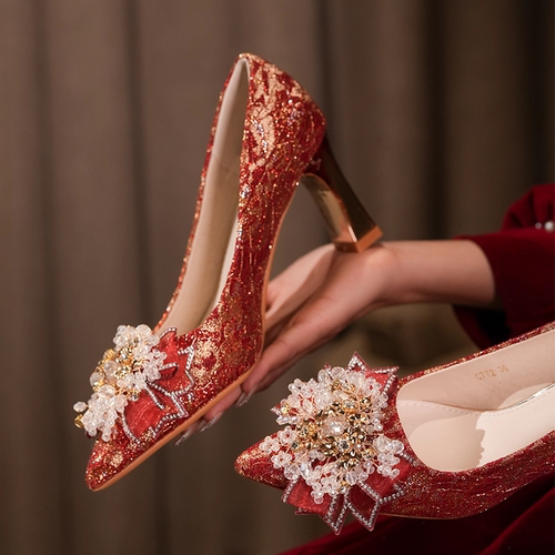 【高级感】不掉跟！不累脚！中式