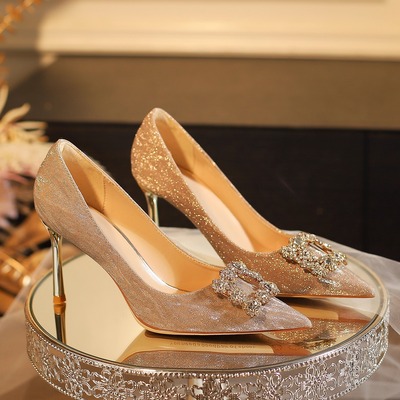 【高级感】不掉跟！不累脚！法式