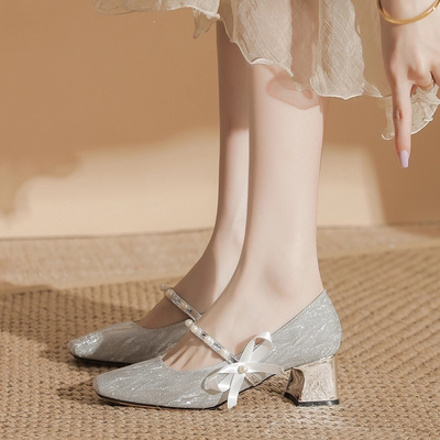 【高级感】不掉跟！不累脚！法式