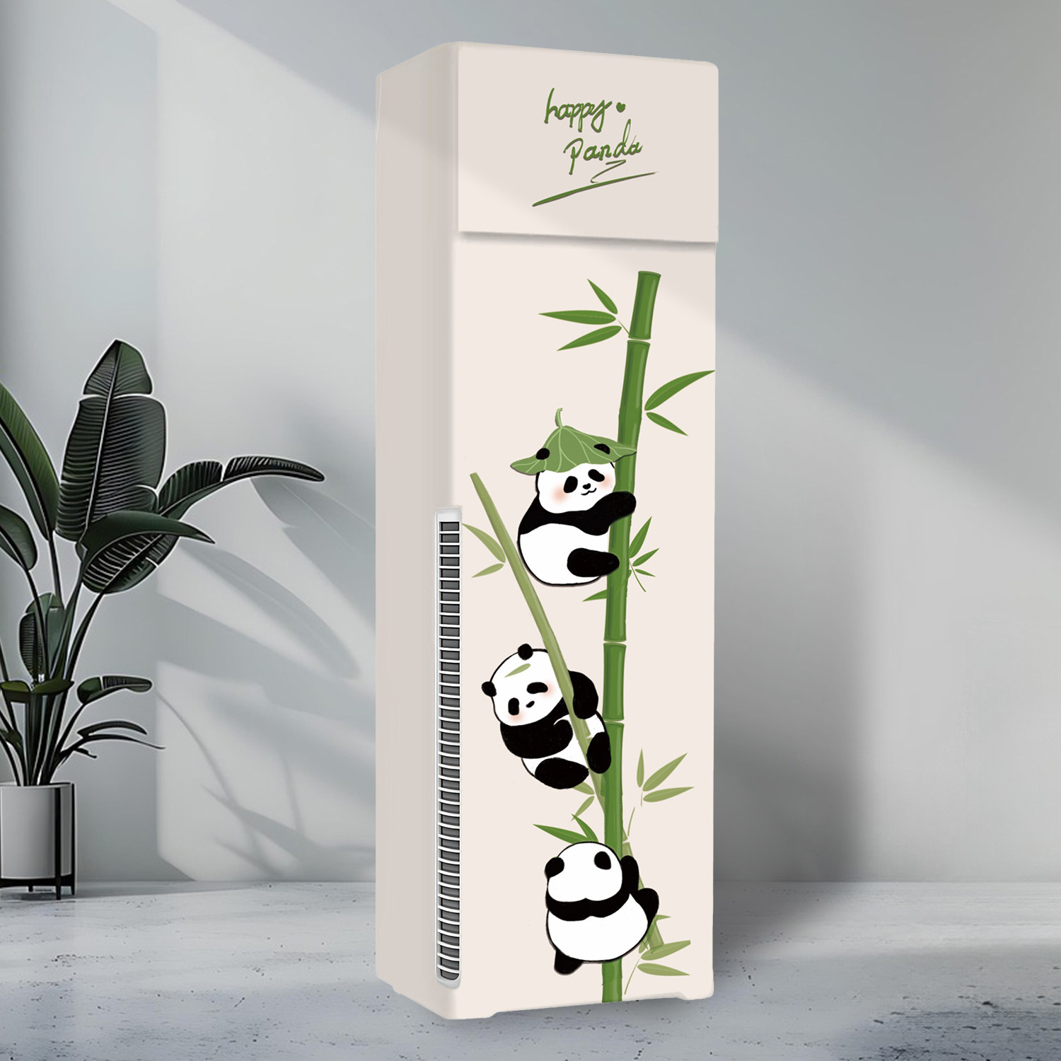 简约现代全包款立式空调罩防尘防晒方形开机不取保护套空调防尘罩