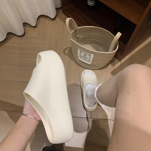 我的人生爱拖！5cm带足弓~小个子姐妹必bei~夏季外穿防滑增高拖鞋