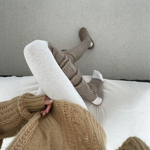 秋冬热门leggings穿搭指南~堆堆袜套真的超暖和!巴恩风太纯欲了~