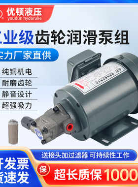 WJP优顿液压TOP-12A自吸润滑泵三角泵ROP-11A 13A摆线齿冷却循环