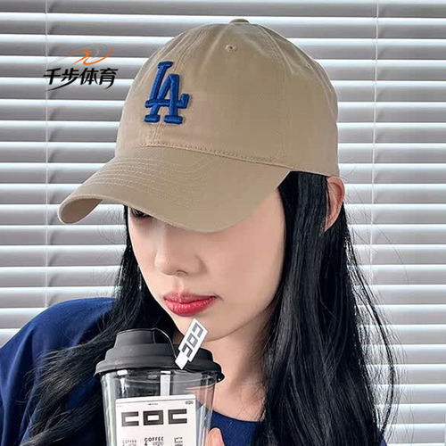 MLB棒球帽子软顶男帽LA纽约NY洋基队女帽鸭舌帽遮阳帽防晒帽CP66