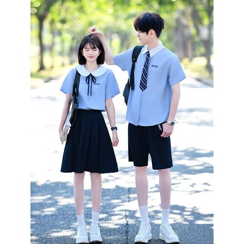 毕业班服学院风JK制服合唱朗诵