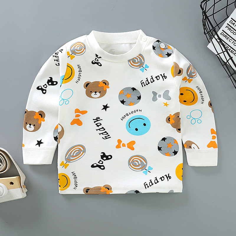 婴儿上衣单件儿童纯棉男童女童