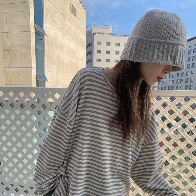 韩国东大门同款针织灰色水桶帽女秋冬保暖百搭情侣遮脸毛线渔夫帽,服饰配件/皮带/帽子/围巾,帽子,淘宝优惠券,粉丝福利购,淘宝优惠卷