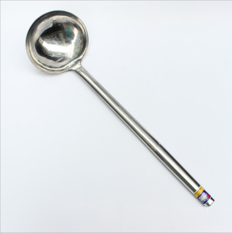 全钢把不锈钢炒勺1012两