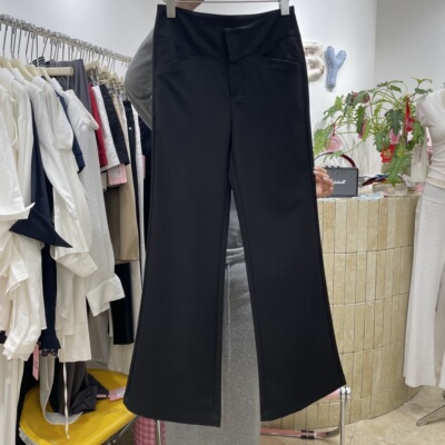 宽松显瘦直筒阔腿垂感长裤