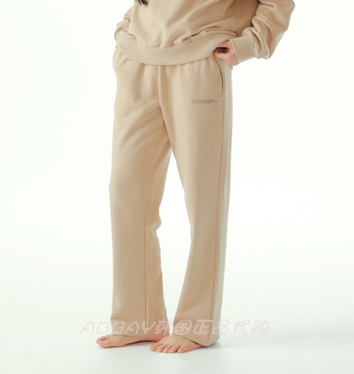 韩国代购直邮正品男女款frei宽松休闲直筒卫裤authentic track