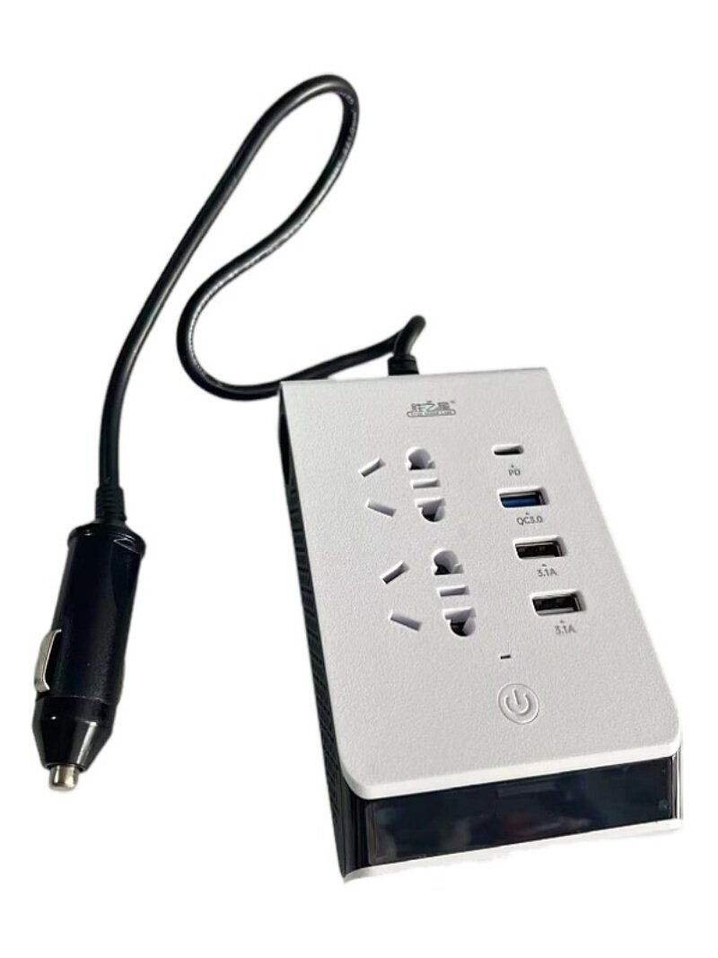 定制胜之星车载逆变器12V24V转220V汽车电源转换器多功能充电器大