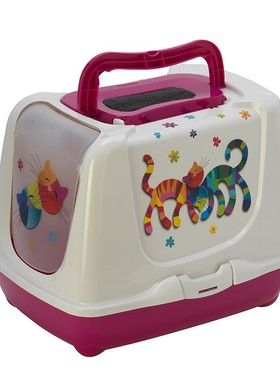 【清仓特价】魔蛋比利时Moderna猫屎盆猫厕所猫砂盆猫便盆猫沙盆