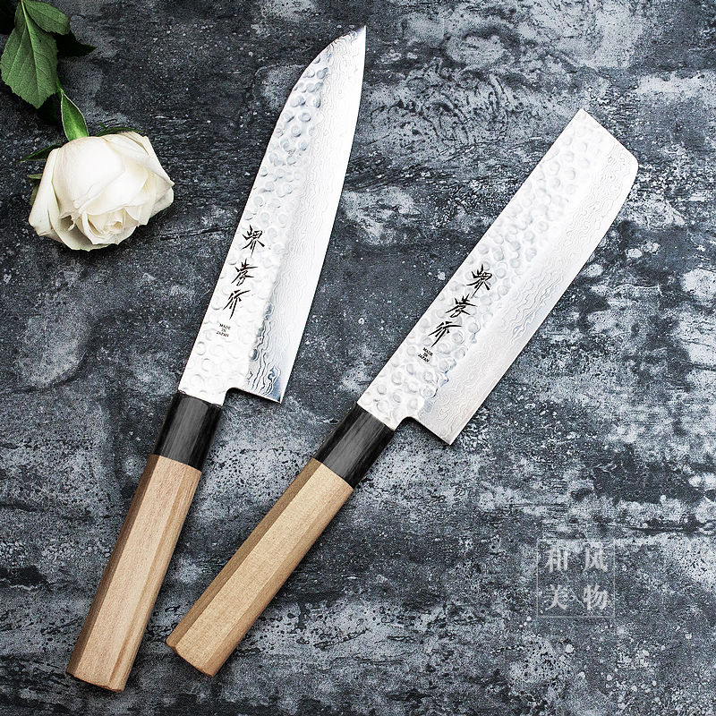 【和の利刃】45层大马士革日本进口堺孝行厨房刀VG10家用切菜刀|ruв категории кухня/посуда, посуда, инструмент, кухонный нож - от Buy2taobao.com для оказания профессиональной услуги покупки агента Taobao
