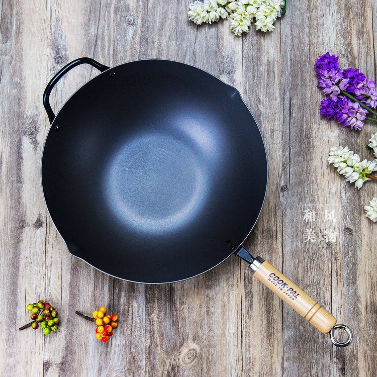 【究极の铁】日本进口吉川氮化铁炒锅cookpal铁锅无涂层不易粘在类目 厨房/烹饪用具, 烹饪用具, 锅具/煲/烧水壶, 炒锅中 - 来自Buy2taobao.com提供专业的淘宝代购服务