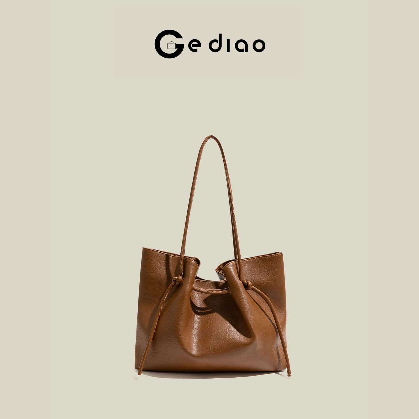 格调studio复古软皮高级感托特包