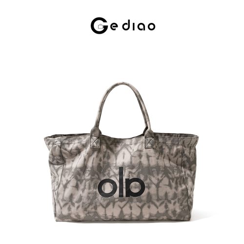 格调studio欧美字母印花托特包