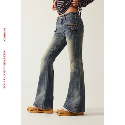 BeerBro『新启旅途』特色洗水简约不简单微弹微喇修身显瘦牛仔裤