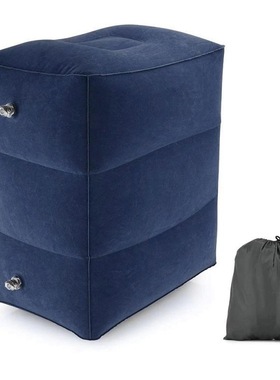 Sleeping Footrest Pillow Resting On Airplane Car Bus Pillow