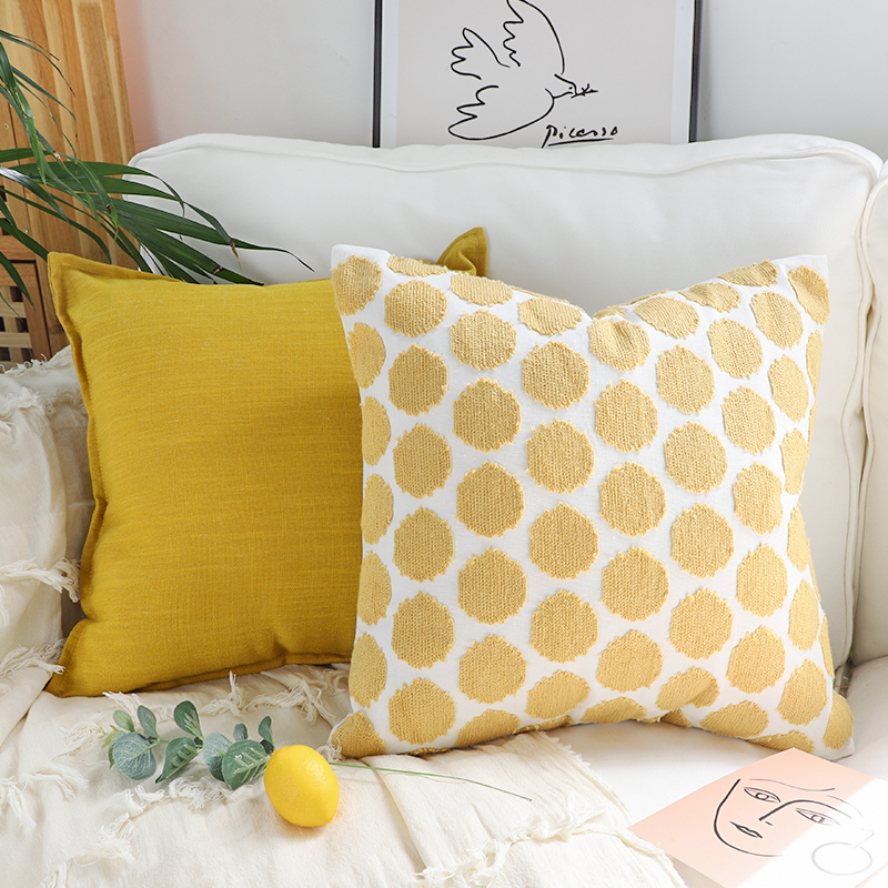 摩洛哥肌理民宿客厅沙发抱枕套