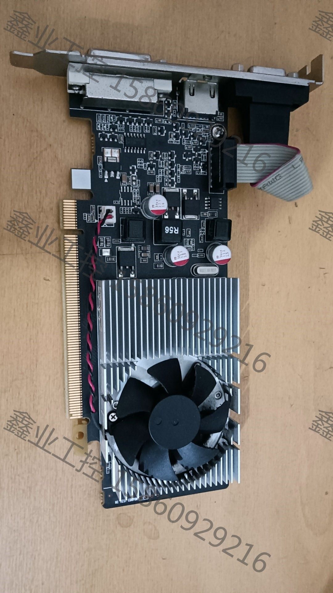 蓝宝石gt620-2gd3/拆机/只有一块/刀卡 半高卡/成