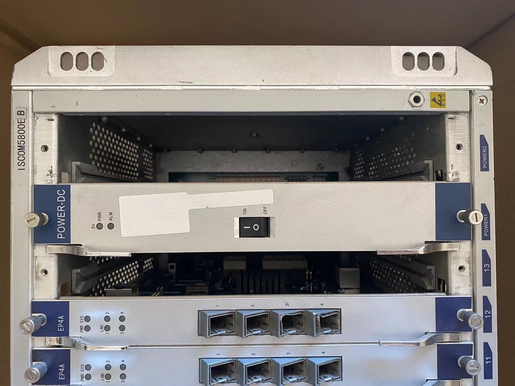 出售iscom5800e瑞斯达康olt设备,二手拆机,成色如