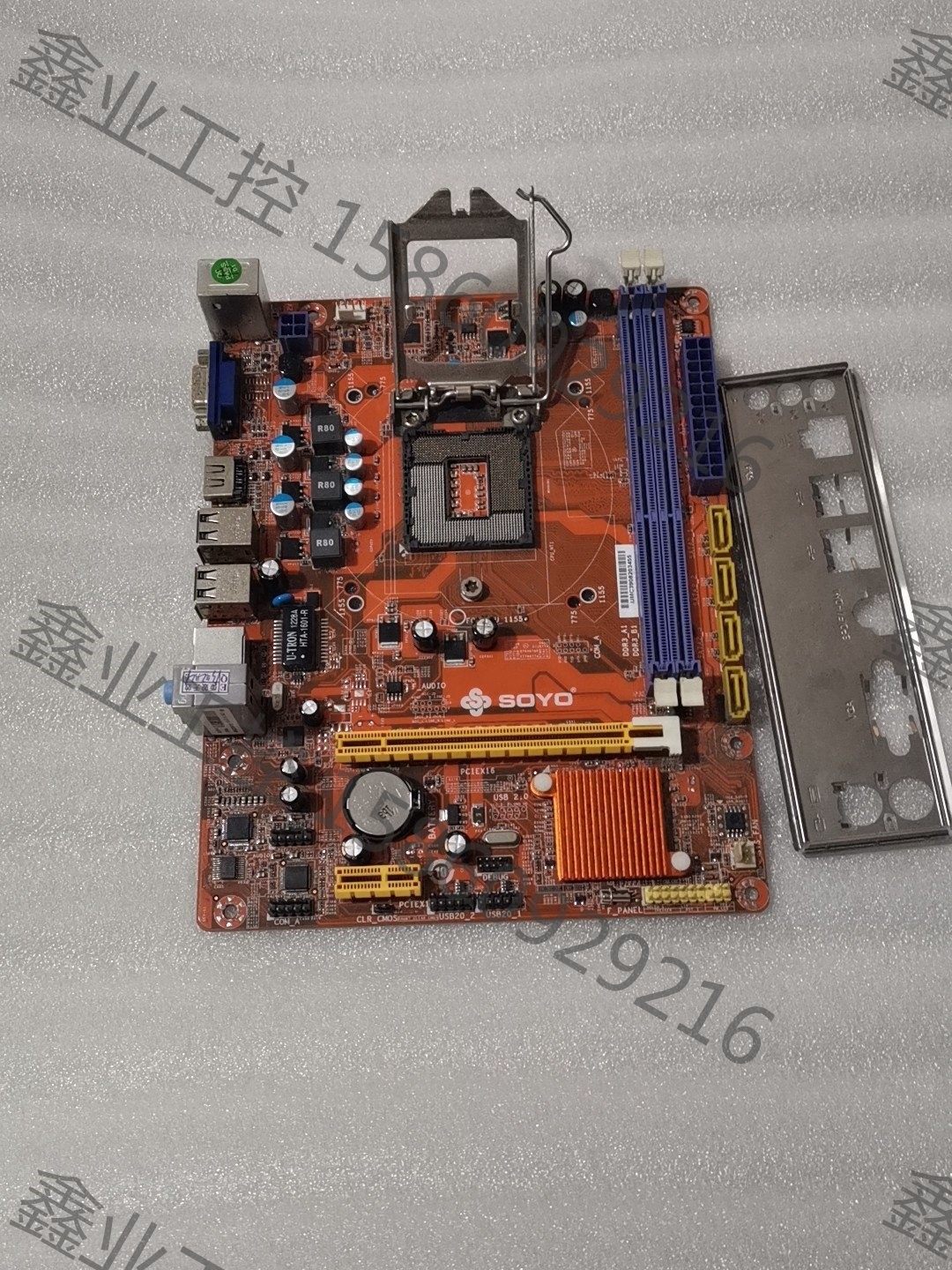 梅捷h61主板 1155针 支持22nm 测试稳定发货 无拆