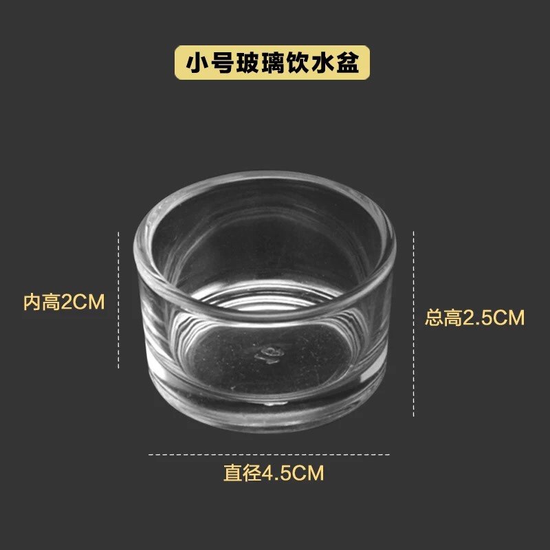 爬宠透明水盆食盆 蜘蛛蝎子守宫 清洁方便造景玻璃杯爬虫玻璃盆|ruв категории животное/Животное питание и принадлежностей, рептилии/насекомых и принадлежностей, рептилии/насекомых приборов - от Buy2taobao.com для оказания профессиональной услуги покупки агента Taobao